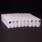 T8501-T8509 Empty Refillable Ink Cartridge For Epson SC P800 printer 130ML/color W/ARC