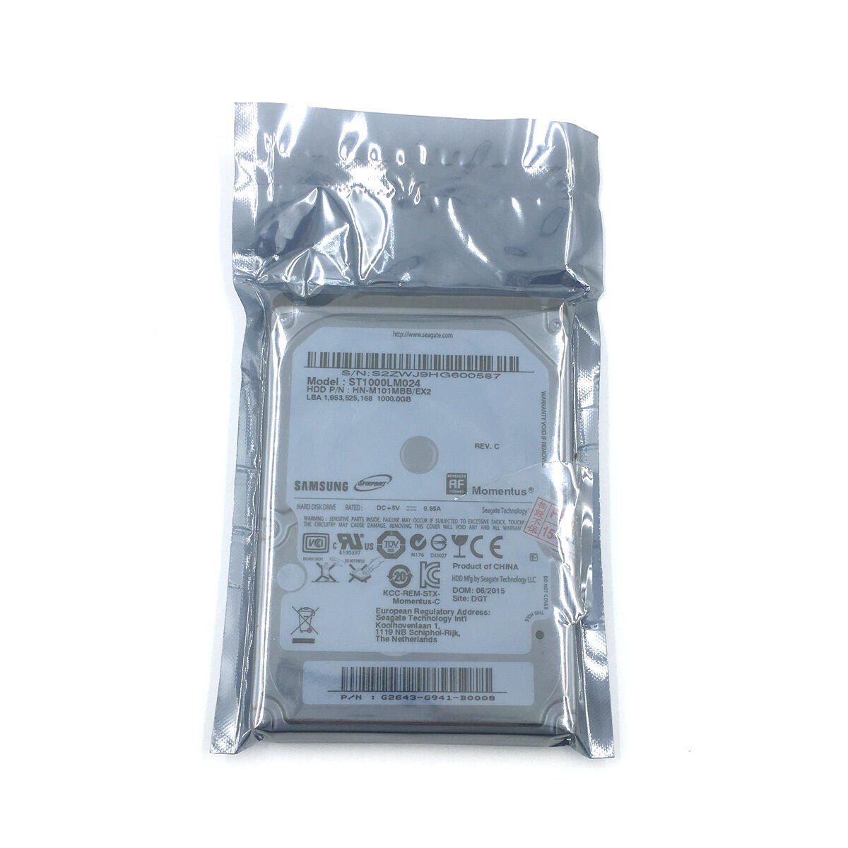Samsung Seagate ST1000LM024 1TB 5400RPM SATA 2.5" HDD Laptop Notebook