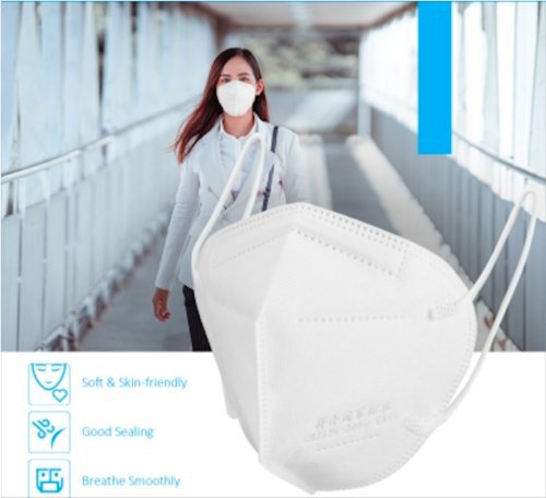 10pcs 4-layer KN95 Face Mask Anti Virus Ear Loop Dustproof Professional Protection
