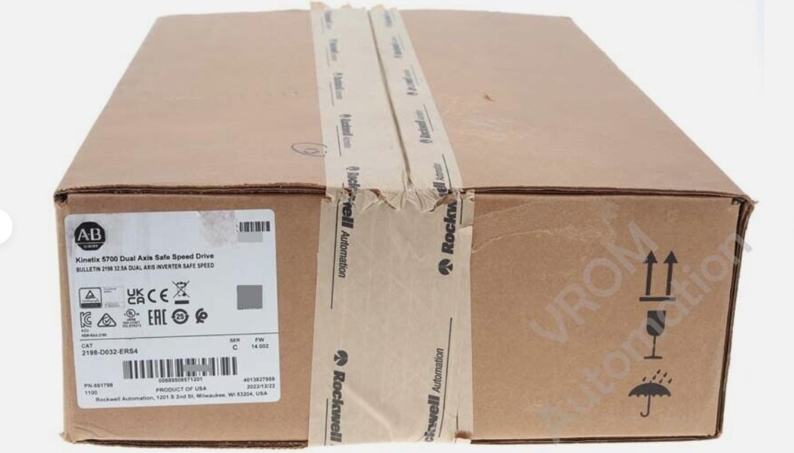 New Factory Sealed Allen Bradley 2198-D032-ERS4 C Kinetix 5700 Servo Drive