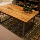 Modern Reclamied Wormy Chestnut/ with Walnut Bow tie/Furniture