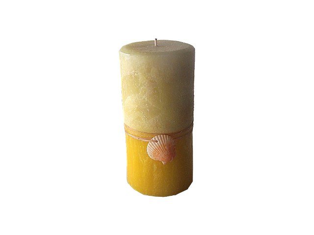 Pineapple Coconut Pillar Candle