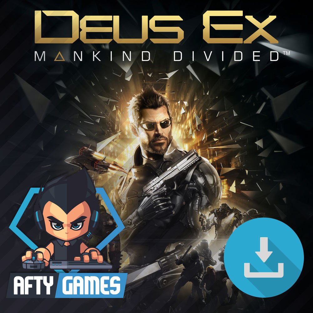 Deus Ex Mankind Divided - PC Game - Steam Download Code - Global CD Key