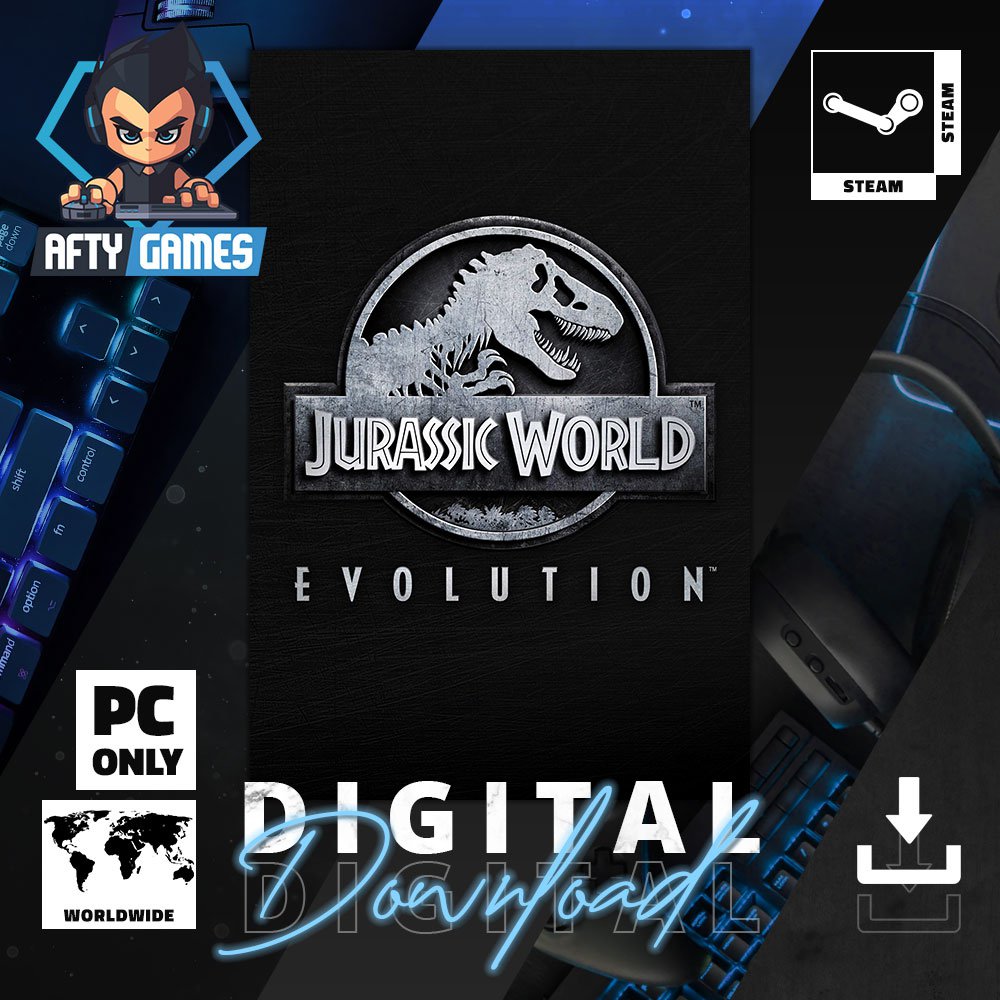 Jurassic World Evolution - PC Game - Steam Download Code - Global CD Key