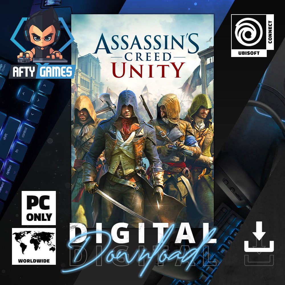 Assassin's Creed Unity - PC Game - Uplay Download Code - Global CD Key