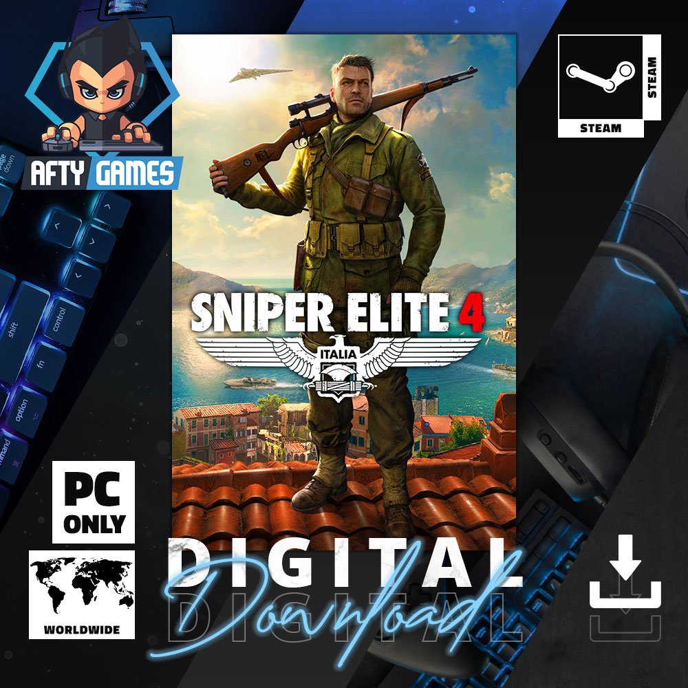 Sniper Elite 4 - PC Game - Steam Download Code - Global CD Key