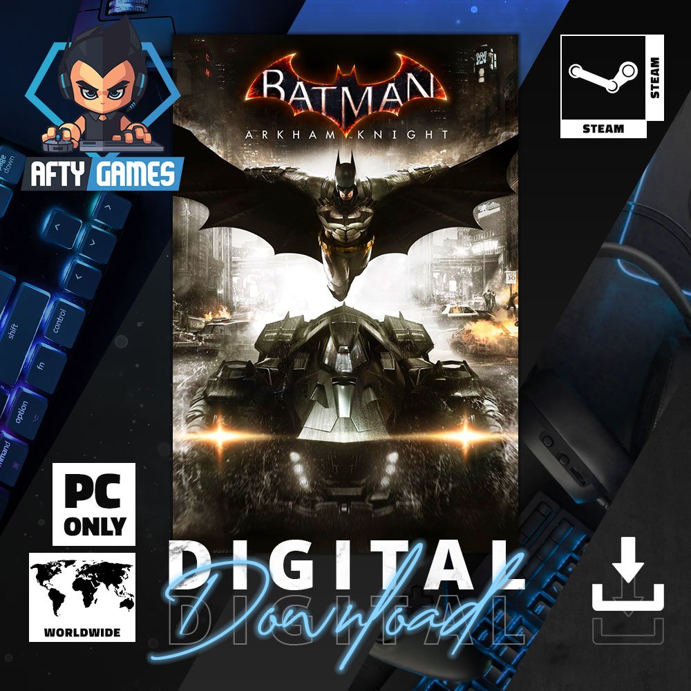 Batman Arkham Knight - PC Game - Steam Download Code - Global CD Key
