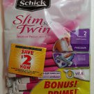 ST2 Slim Twin Women's Sensitive Razors Pack of 15 Free Shipping