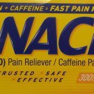Anacin Aspirin Plus Caffeine Pain Reliever 300 Tabs Exp 9/17 Free Shipping