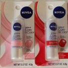 Nivea A Kiss of Care and Color Tinted Lip Balm Choose Your Favorite Color
