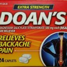 Doan's Extra Strength 24 Caplets Factory Sealed Exp 3/18