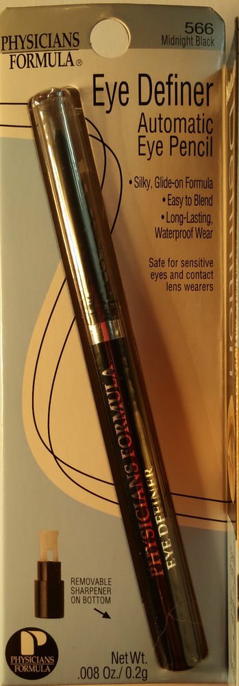 Physicians Formula Eye Definer Automatic Eye Pencil Midnight Black Free Shipping