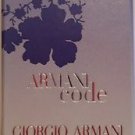 Armani Code Giorgio Armani Eau de Parfum Mini .10 oz/3 ml New Free Shipping