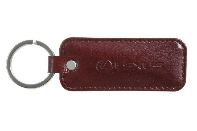 Lexus Keyring, Brown Leather
