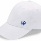 Genuine Volkswagen 000084300AT084 Baseball Cap White with VW Logo