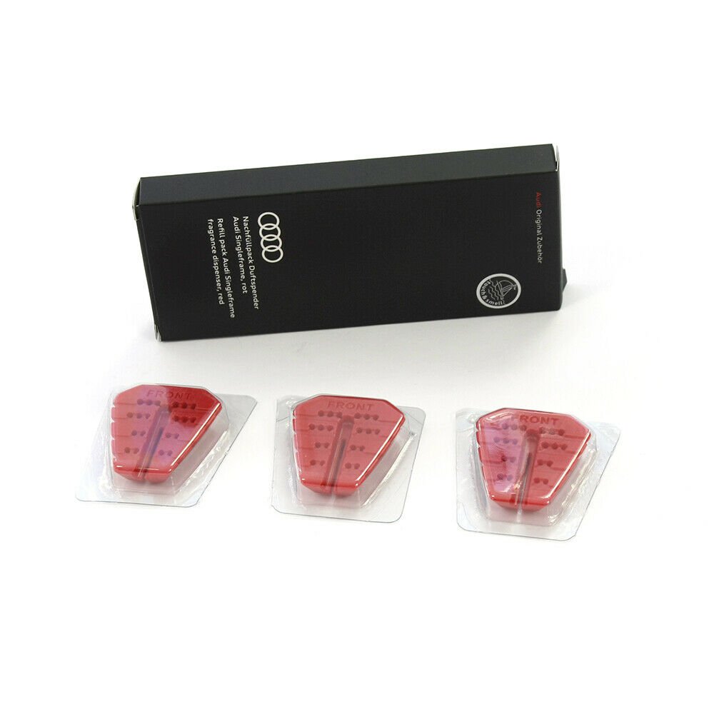 Audi Refill pack for Audi Singleframe Fragrance Dispenser Red  Mediterranean