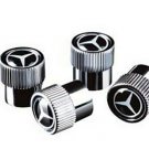 Genuine  Mercedes-Benz Valve Caps with Mercedes-Benz Logo