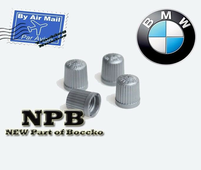 BMW Genuine Wheel Valve Stem Cap 4 pieces