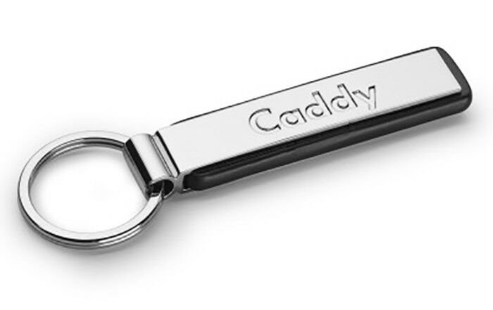 Volkswagen Caddy Key Ring Keychain Keyring leather and metal