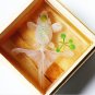 White Koi with clover resin painting