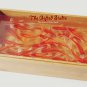 20 red Koi resin painting in the bamboo box