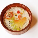 Unique essential oil holder resin painting