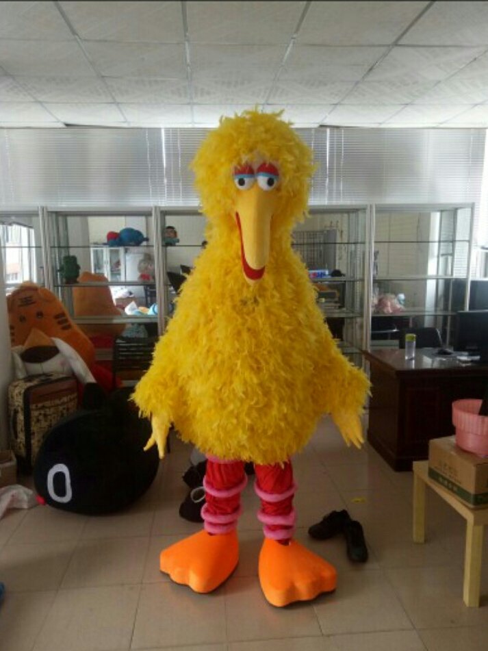 Free Shipping Big Bird Mascot Costume Sesame Street