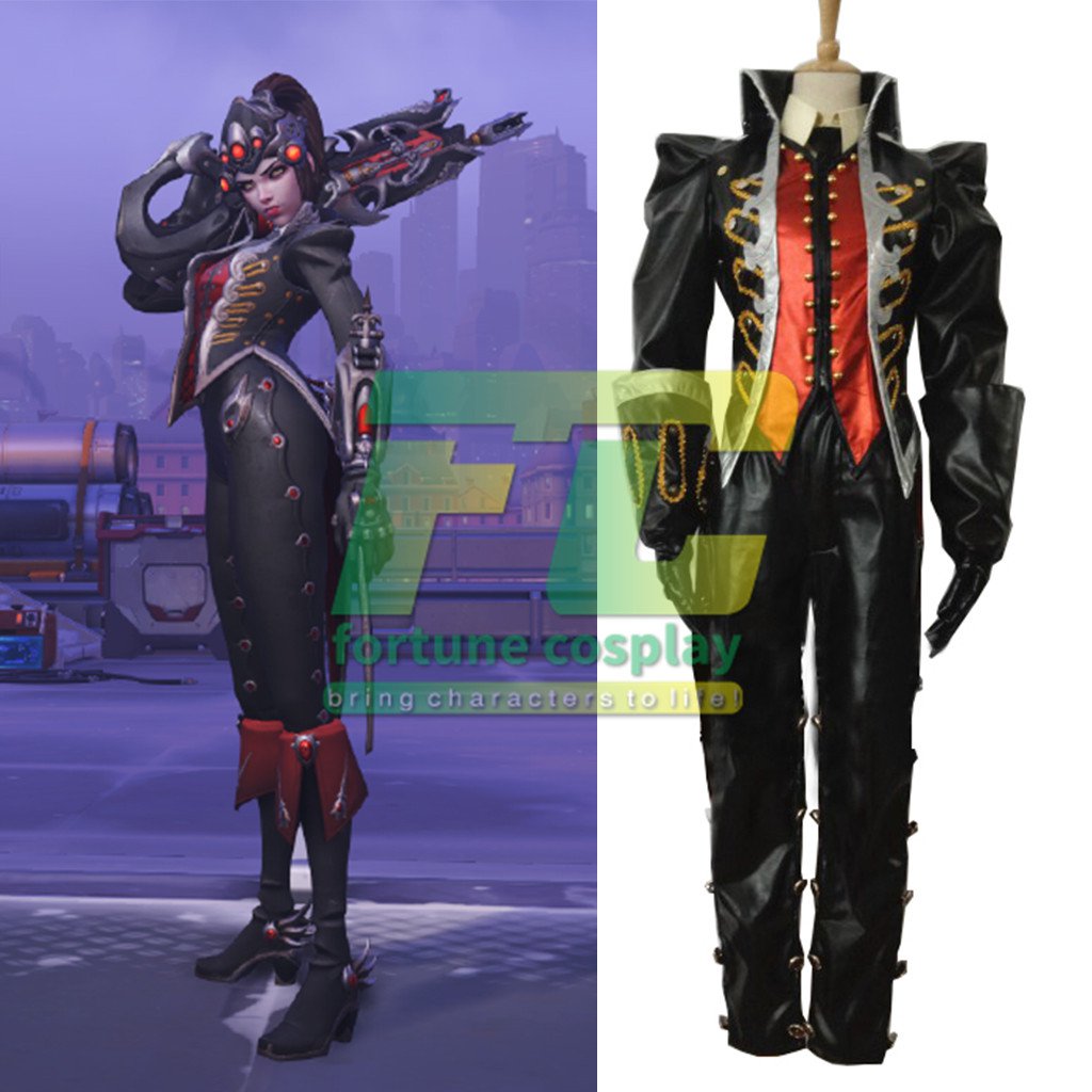 Widowmaker Overwatch Christmas 2022 Free Shipping Overwatch Widowmaker Skin Huntress Skin Cosplay Costume  Halloween Christmas Event