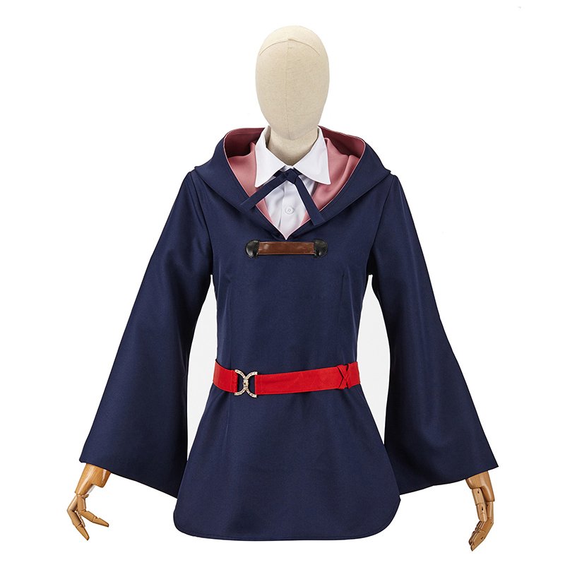 Free Shipping Little Witch Academia Akko Kagari Dress Uniform Outfit ...