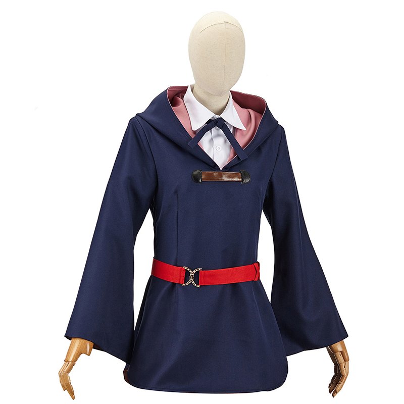 Free Shipping Little Witch Academia Akko Kagari Dress Uniform Outfit ...