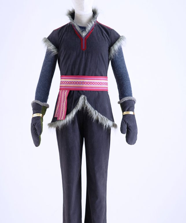 Free Shipping Frozen Prince Kristoff Cosplay Costume Custom Made