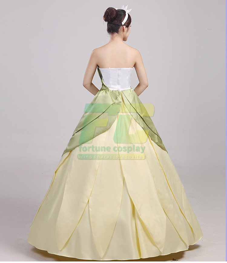adult princess and the frog halloween costume