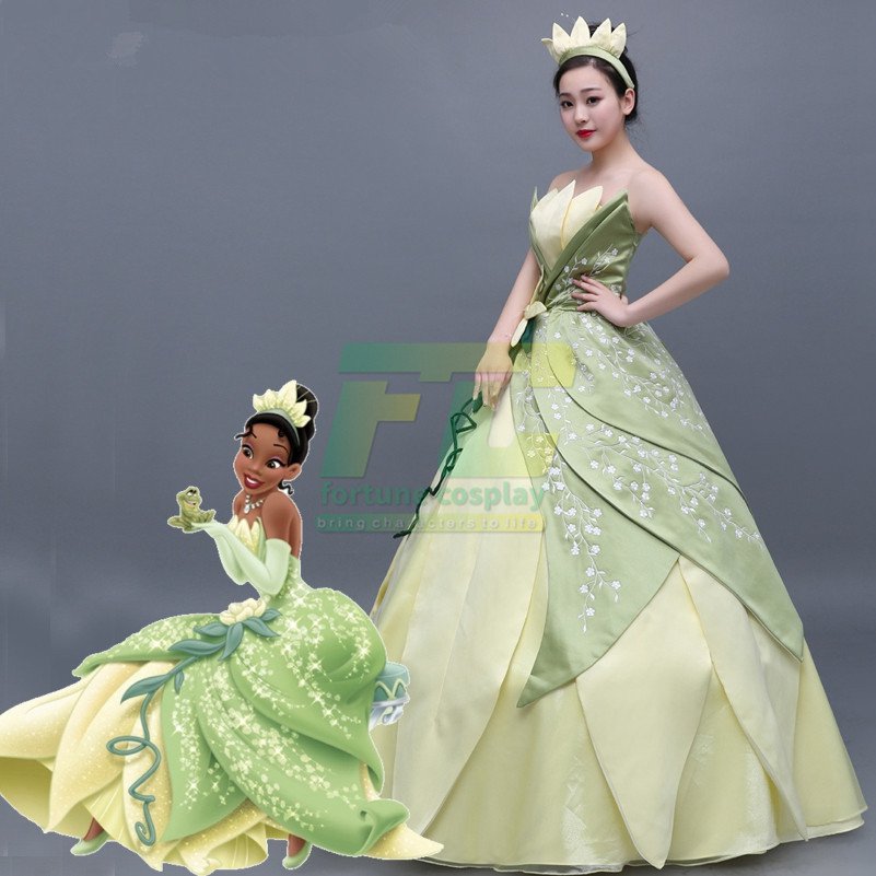 tiana fancy dress