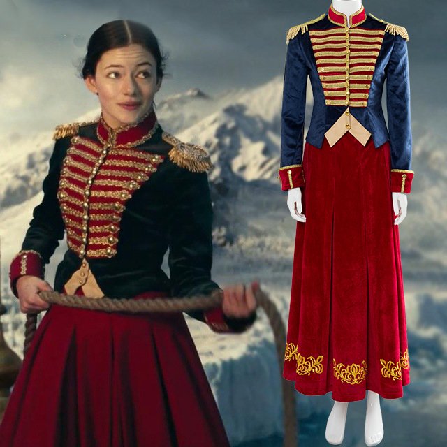 Free Shipping The Nutcracker And The Four Realms Clara Cosplay Costume Custom Made