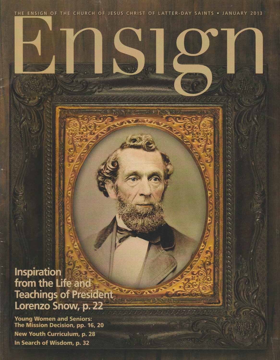 Mormon Magazine Ensign Latter Day Saints Publication