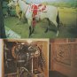 Four Postcards Roy Rogers  & Dale Evans, Trigger, Bullet, Parade Saddle