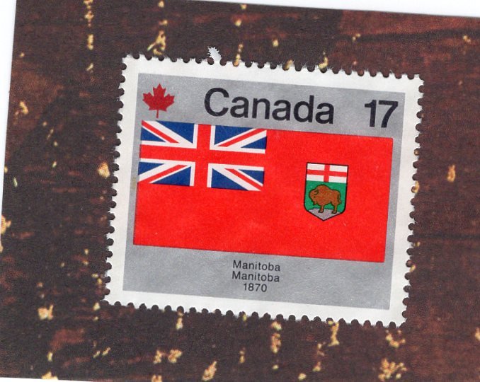 Canada Commemorative Postage Stamp, Manitoba Provincial Flag, 1979