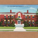 Fort Bragg, North Carolina, Field Artillary Headquarters, Exterior View, Vtg Postcard