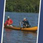 Men Fishing In Canoe, Outdoor Scenic View, Used, Chrome, Lake, Minnesota