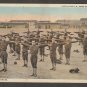 Physical Exercise Life In U.S. Army Cantonment WW 1 Era Military