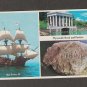 PLYMOUTH ROCK MAYFLOWER 11 POSTCARD Boat Ship 1620