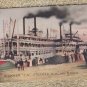 Steamer "J.S." Steamer W. W. And Barge Post Card