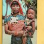 Kuna Indian Woman With Son, San Blas Islands Postcard, Central America, Panama