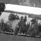 Spider Lake View Hayward, Wisconsin, RPPC, Postcard Vintage, Scenic Postmarked