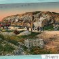 Le Fort de Vaux, Old French Fort Lithograph Postcard, Verdun, France, WW1 With Fenced Grave