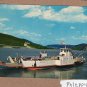 George Black Ferry Boat Crossing Yukon River, Dawson City, YT, Vintage Postcard