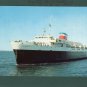 The Bluenose Ferry Boat Approaching Bar Harbor, Maine, Full Color Postcard