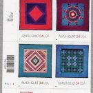 American Treasures Postage Stamps, 2001, Amish Quilt Patterns