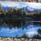 Sneffels Peak Scenic Colorado Postcard, Rocky Mountains, Reflection With Lake