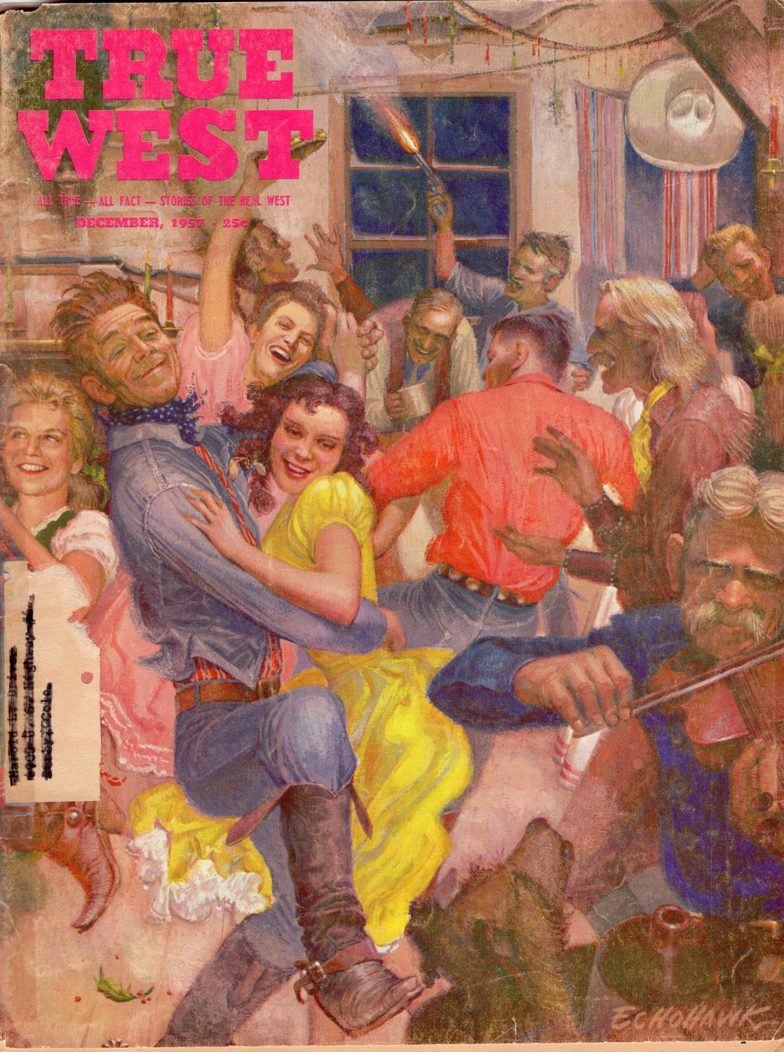 True West Vintage Magazine, Vol. 5, No 2, Nov-Dec 1957, Kit Carson, Calamity Jane